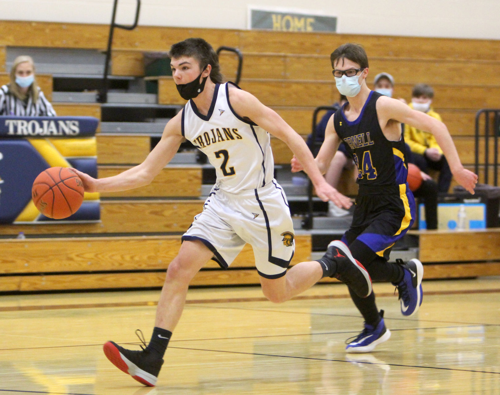 Cornell at New Auburn boys basketball 1-15-21
